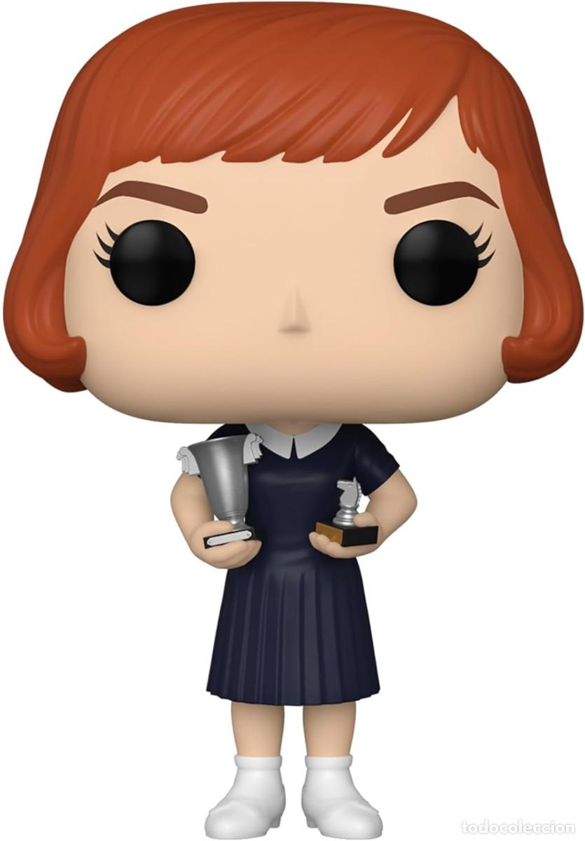 Funko Pop: Funko Pop Gambito de la Reina - Beth con Trofeos - Foto 2