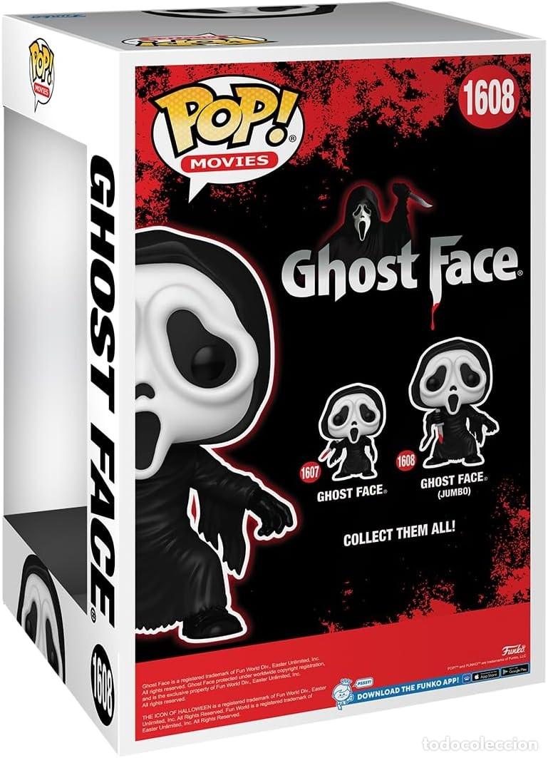 Funko Pop: Funko Pop Ghost Face 25cm Scream 1608 - Foto 3