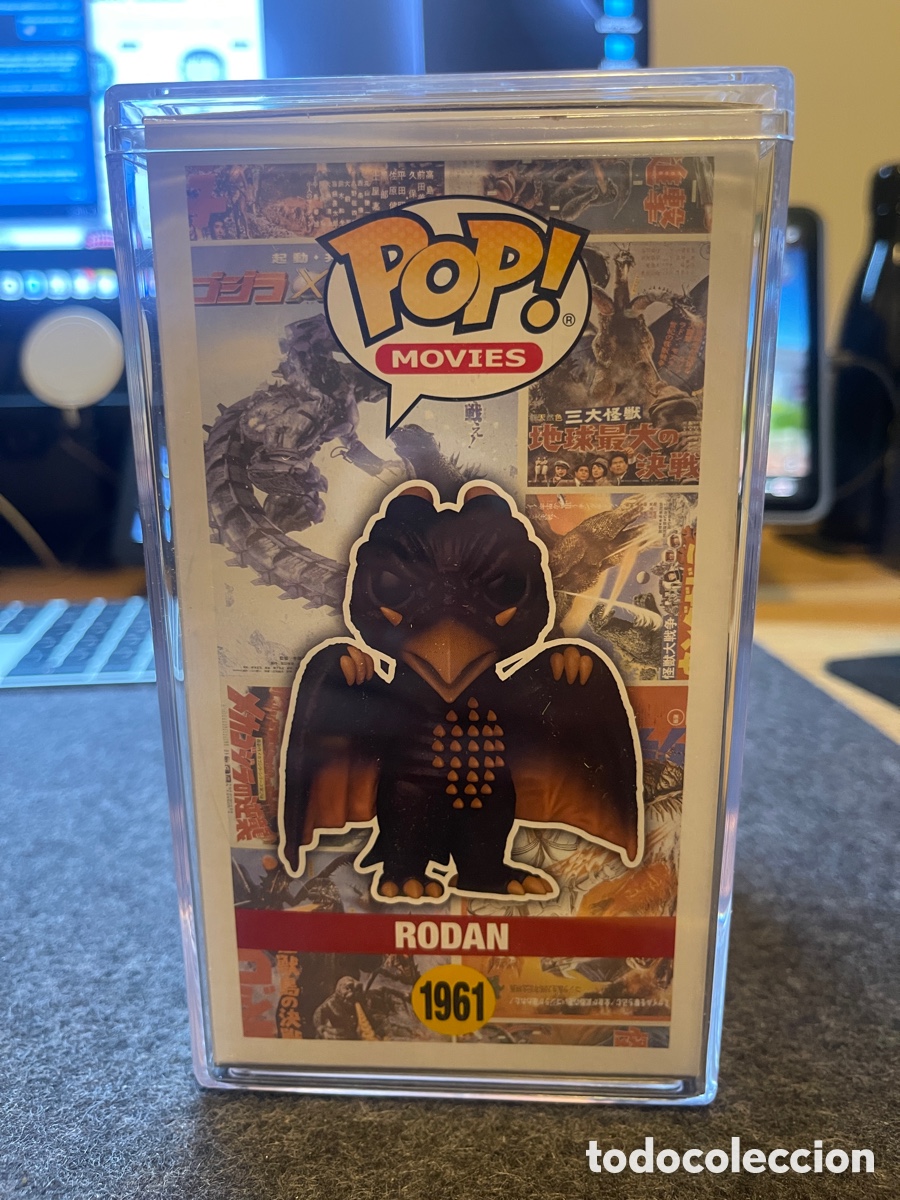 Funko Pop: Funko Pop Rodan #1961 Godzilla ELITE 7500 + Protector (Nuevo) - Foto 2