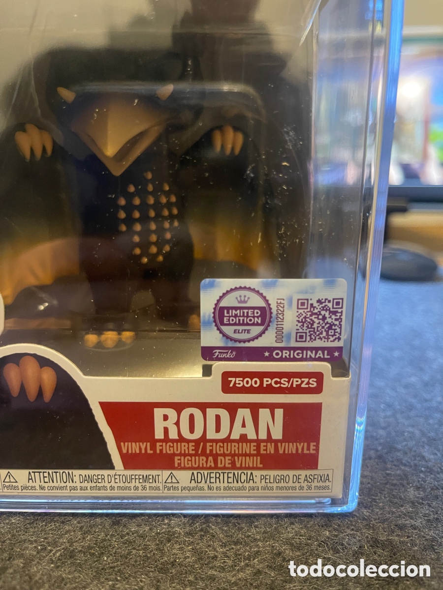 Funko Pop: Funko Pop Rodan #1961 Godzilla ELITE 7500 + Protector (Nuevo) - Foto 5