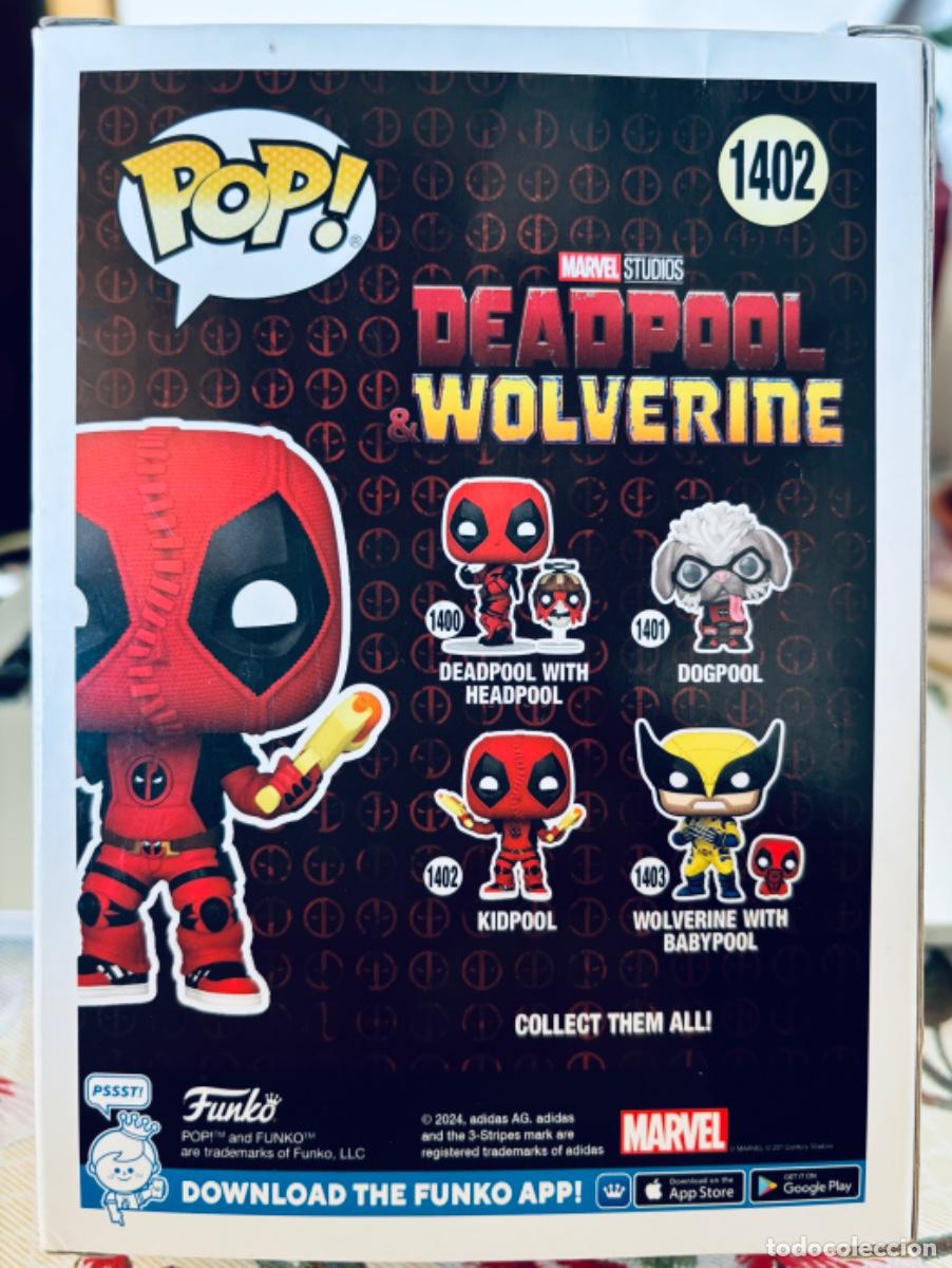 Funko Pop: Funko Pop! Marvel Studios: Deadpool & Wolverine, 1402, Kidpool. - Foto 3