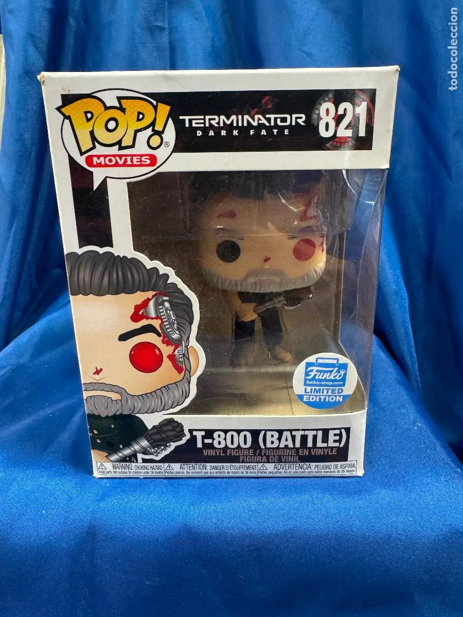 Funko Pop: FUNKO POP TERMINATOR NUM 821 T 800 BATTLE - Foto 1