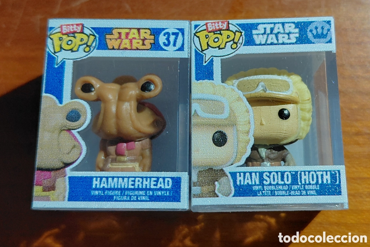 Funko Pop: 2 figuras de Bitty pop Star Wars - Foto 1