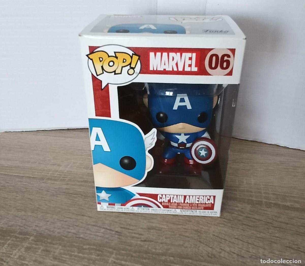 Funko Pop: Funko pop Marvel - #06 Captain America - Foto 1