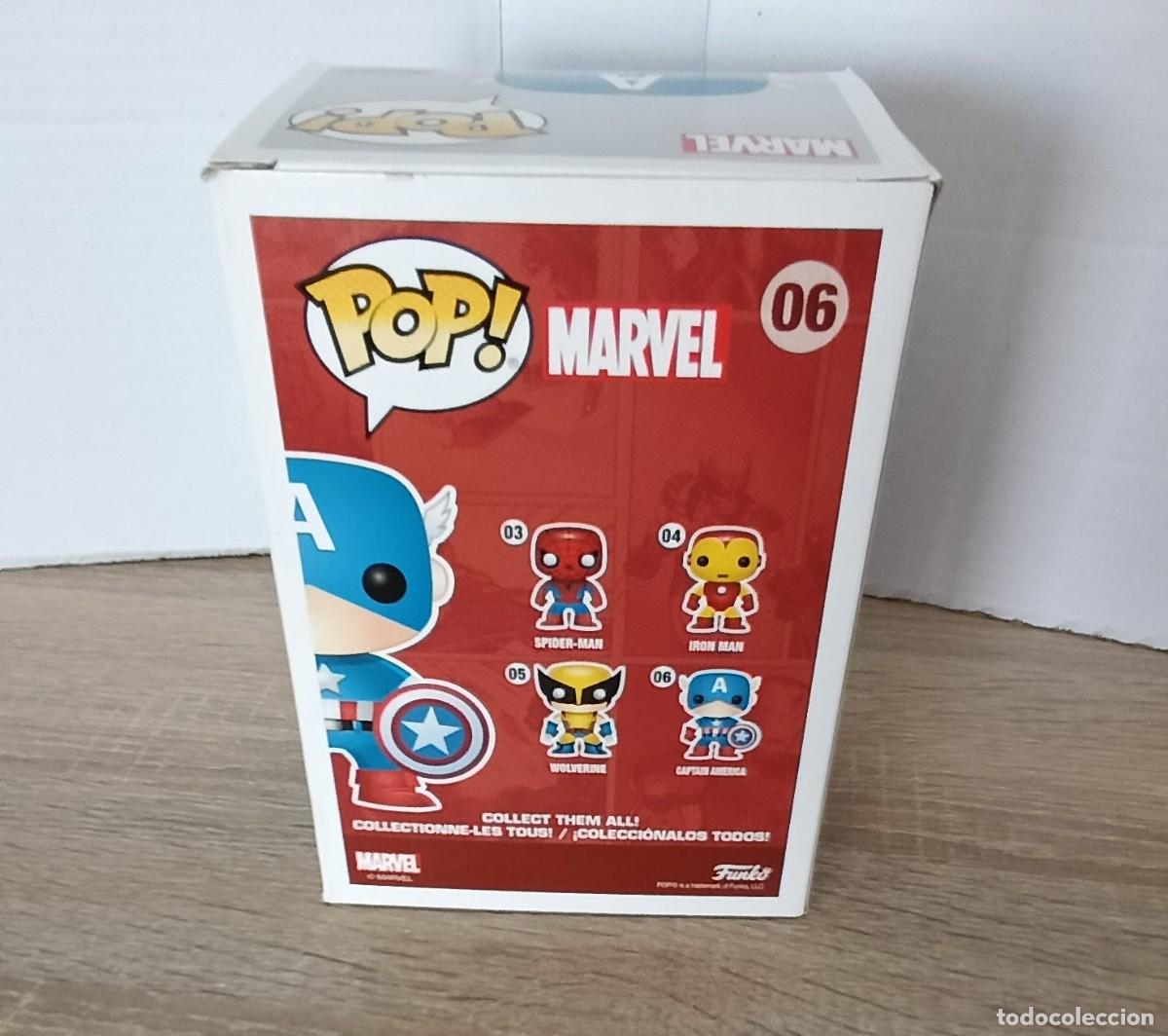 Funko Pop: Funko pop Marvel - #06 Captain America - Foto 2