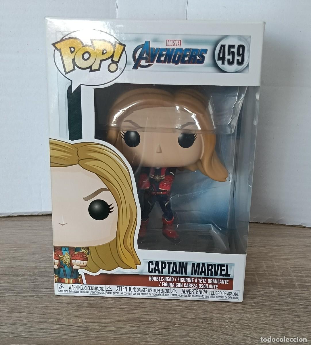 Funko Pop: Funko pop Marvel Avengers - Captain Marvel #459 - Foto 1