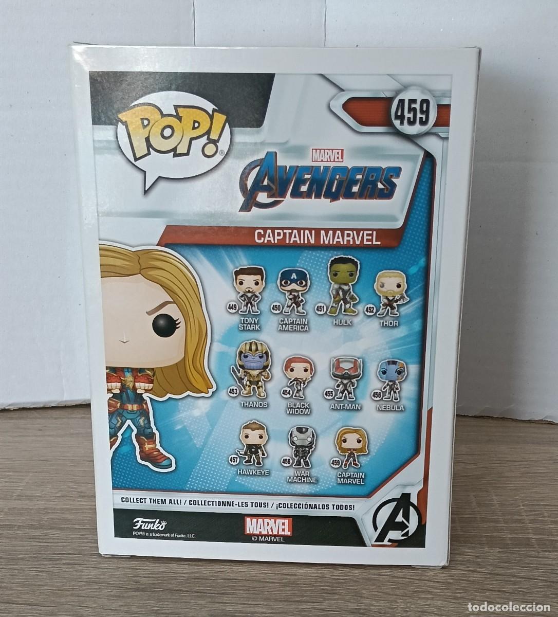 Funko Pop: Funko pop Marvel Avengers - Captain Marvel #459 - Foto 3