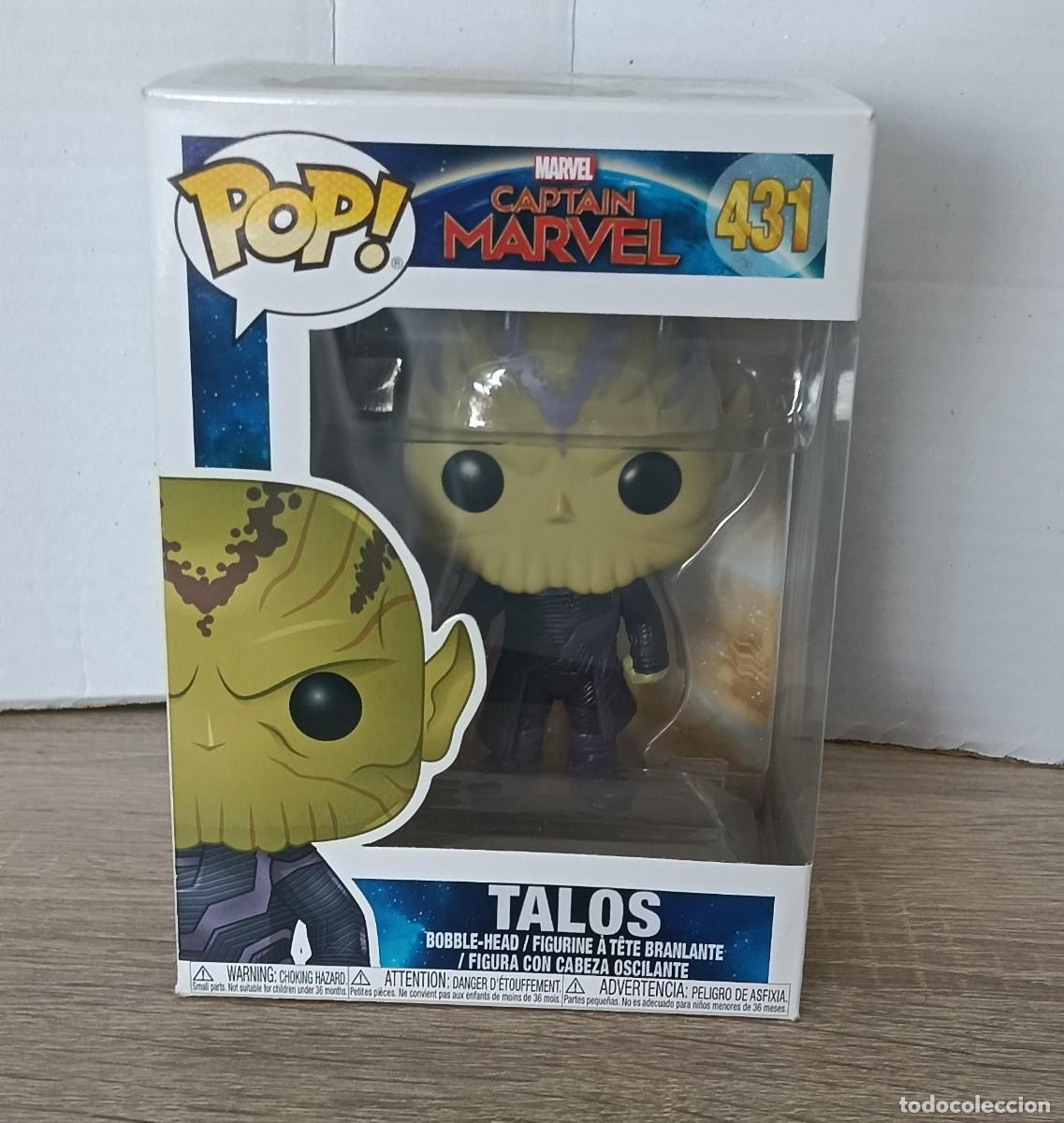 Funko Pop: Funko Pop Marvel - Captain Marvel - Talos #431 - Foto 2