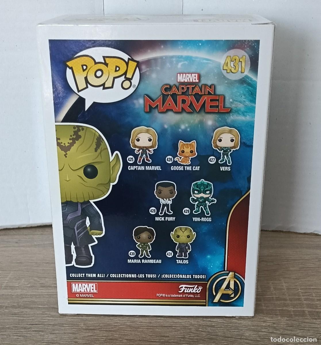 Funko Pop: Funko Pop Marvel - Captain Marvel - Talos #431 - Foto 3