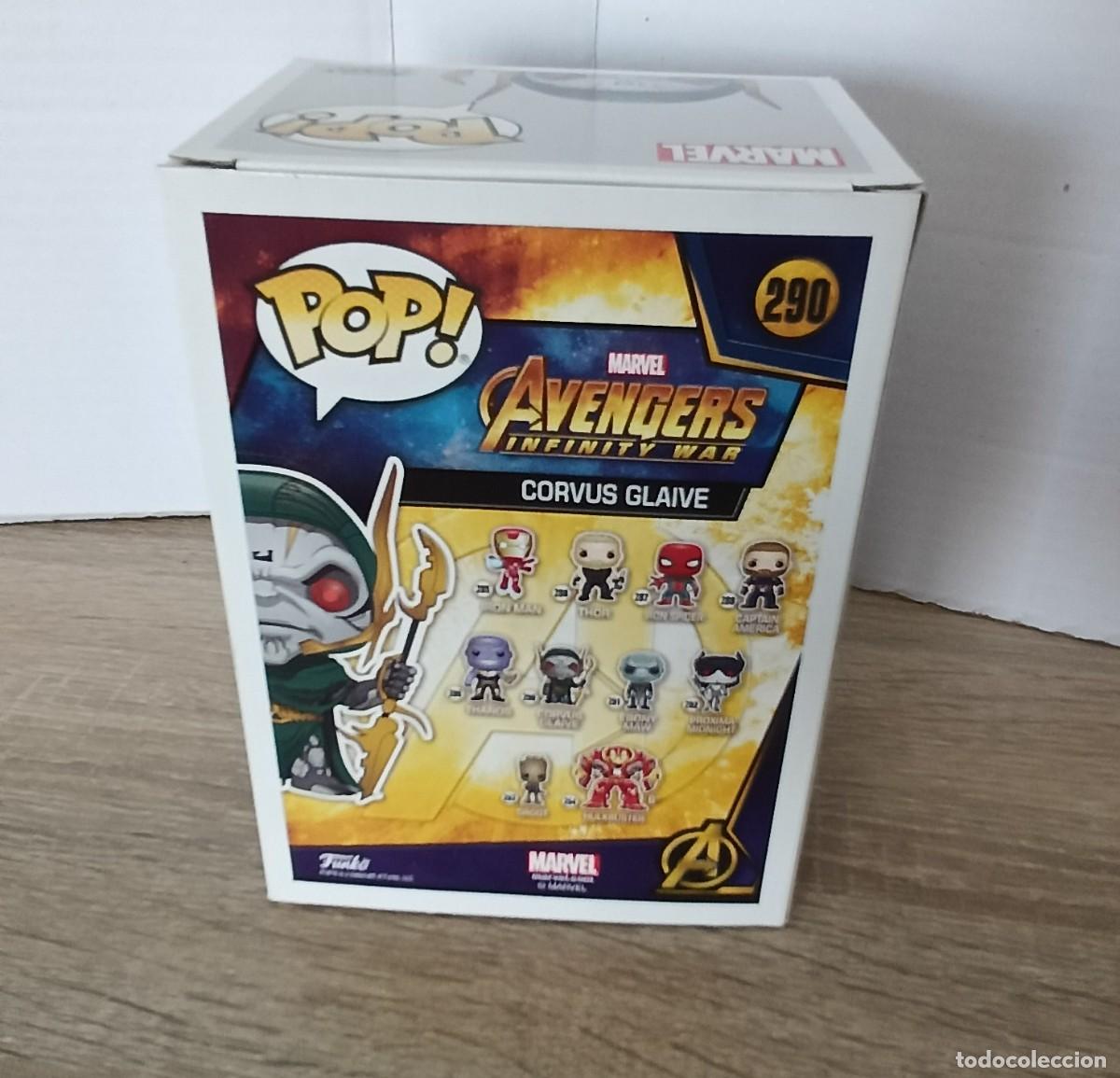 Funko Pop: Funko pop Marvel - Avengers Infinity War - Corvus Glaive #290 - Foto 3