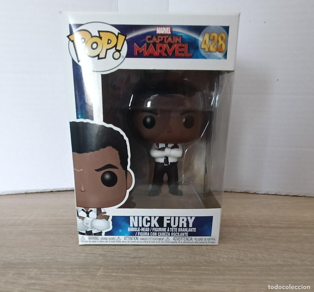 Funko Pop: Funko Pop Marvel - Captain Marvel - Nick Fury #428 - Foto 2
