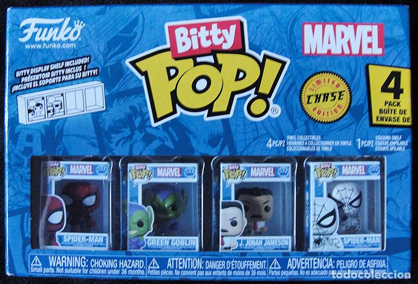 Funko Pop: FUNKO BITTY POP! 4 FIGURAS - SPIDERMAN - NUEVO - - Foto 1