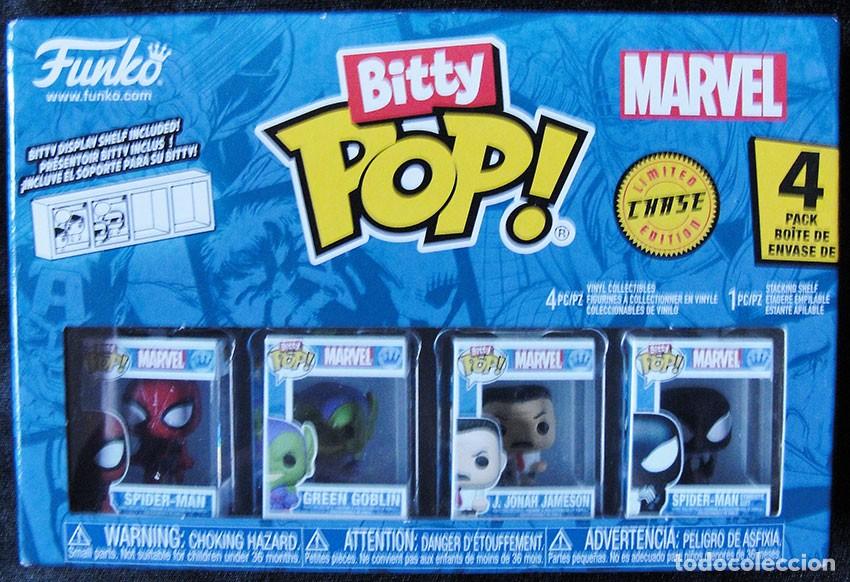 Funko Pop: FUNKO BITTY POP! PACK 4 FIGURAS - SPIDERMAN - NUEVO - - Foto 1