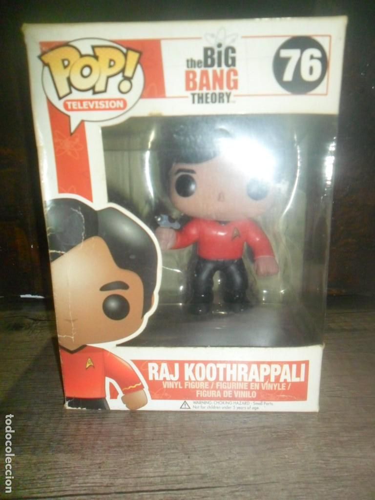 Funko Pop: 588- Funko pop - Raj Koothrappali- The Big Bang Theory n&ordm; 76