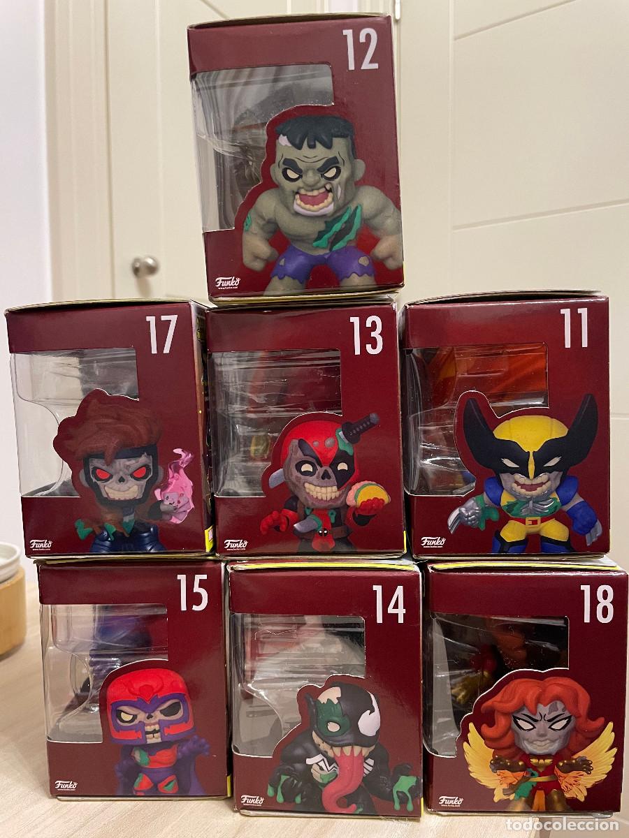 Funko Pop: Lote de siete Funko Minis Marvel Zombies. Nuevos.