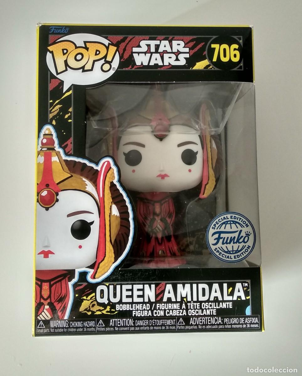 Funko Pop: FUNKO POP QUEEN AMIDALA STAR WARS 706 EDICI&Oacute;N ESPECIAL. NUEVO EN SU CAJA