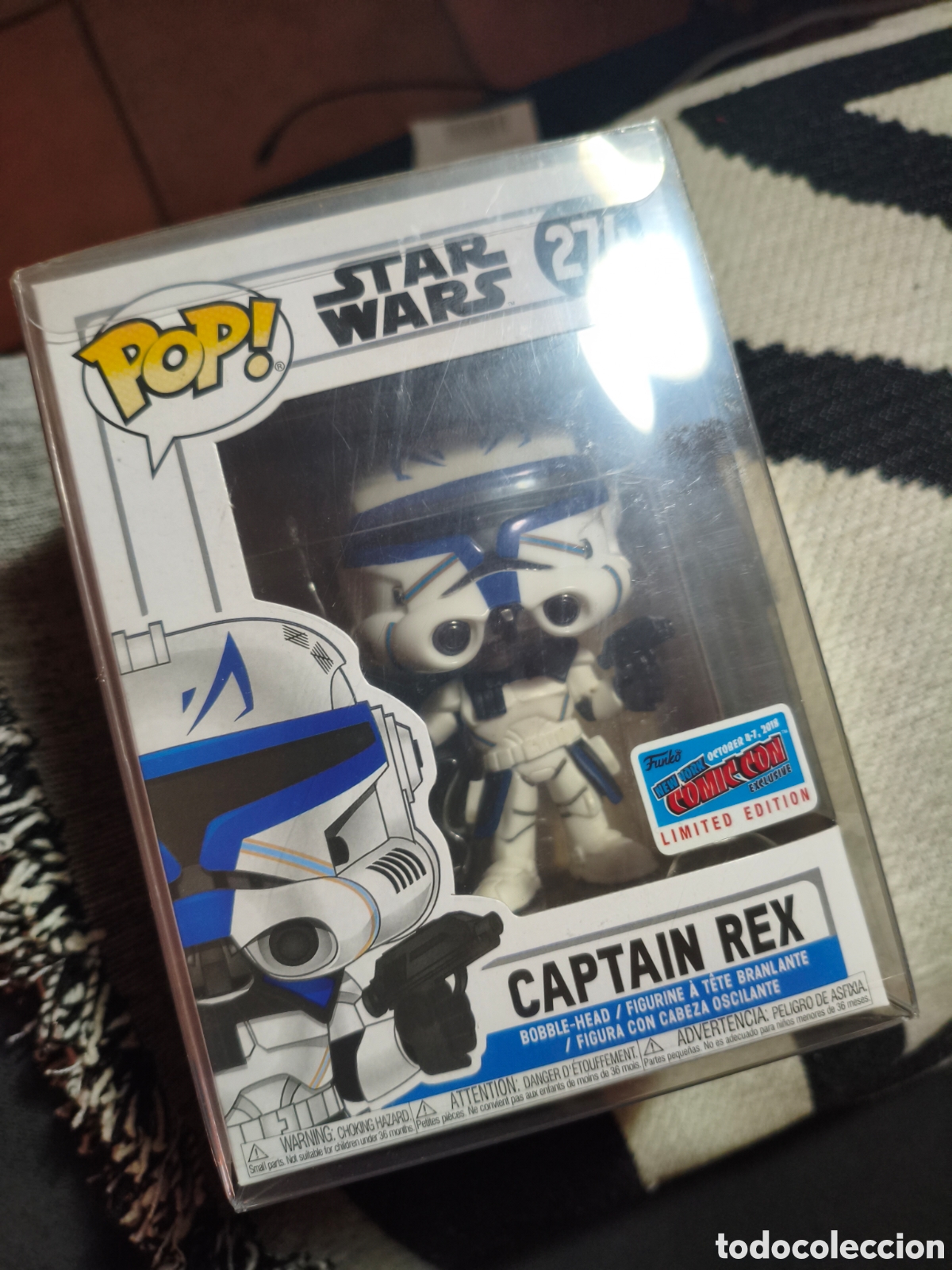 Funko Pop: Funko Pop Captain Rex 274 Star Wars NYCC 2018 Exclusive Edici&oacute;n Limitada