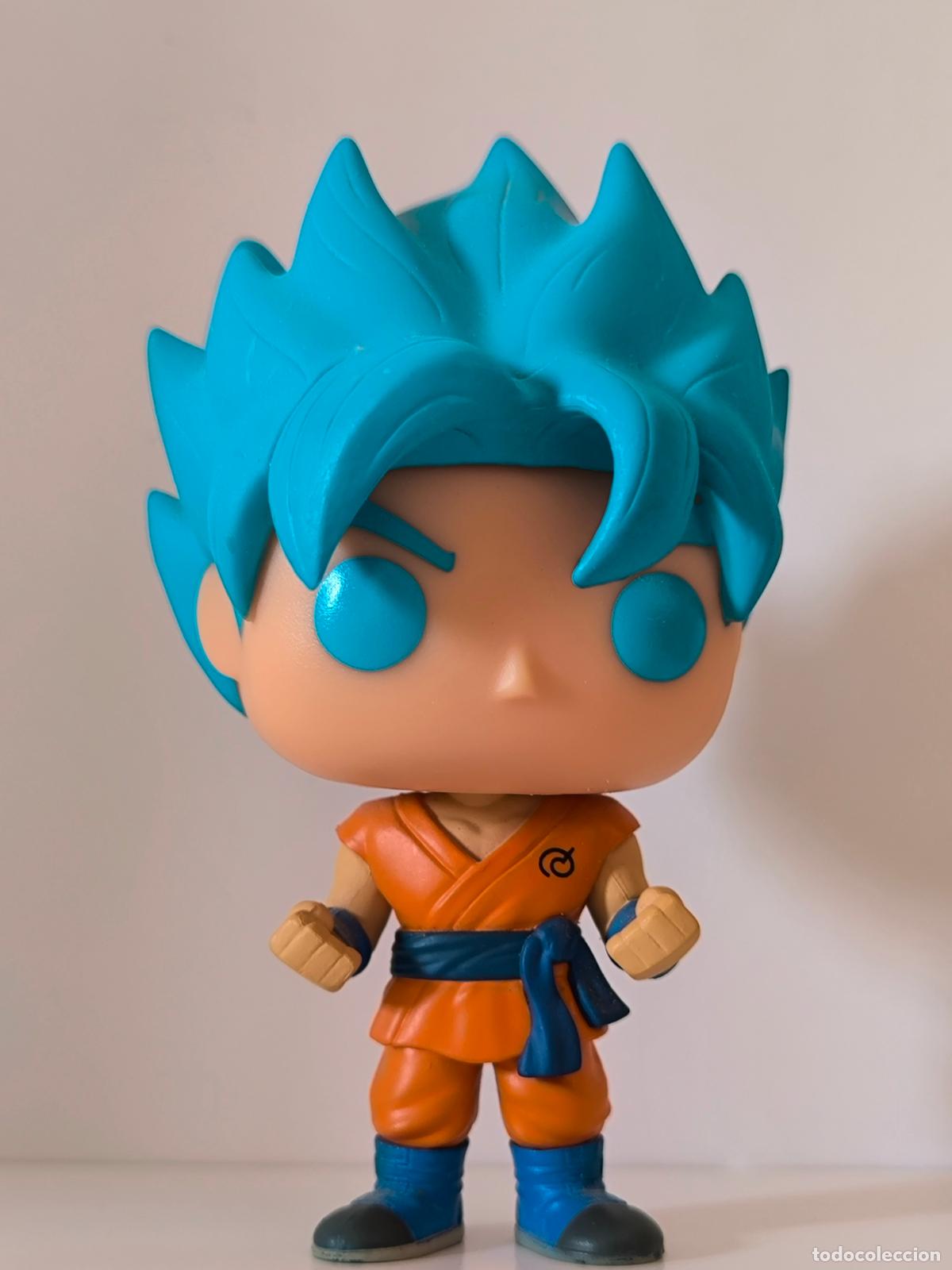 Funko Pop: FIGURA GOKU SUPER SAIYAN GOD / BLUE - DRAGON BALL SUPER - FUNKO POP N&ordm; 121 - SIN CAJA (343)
