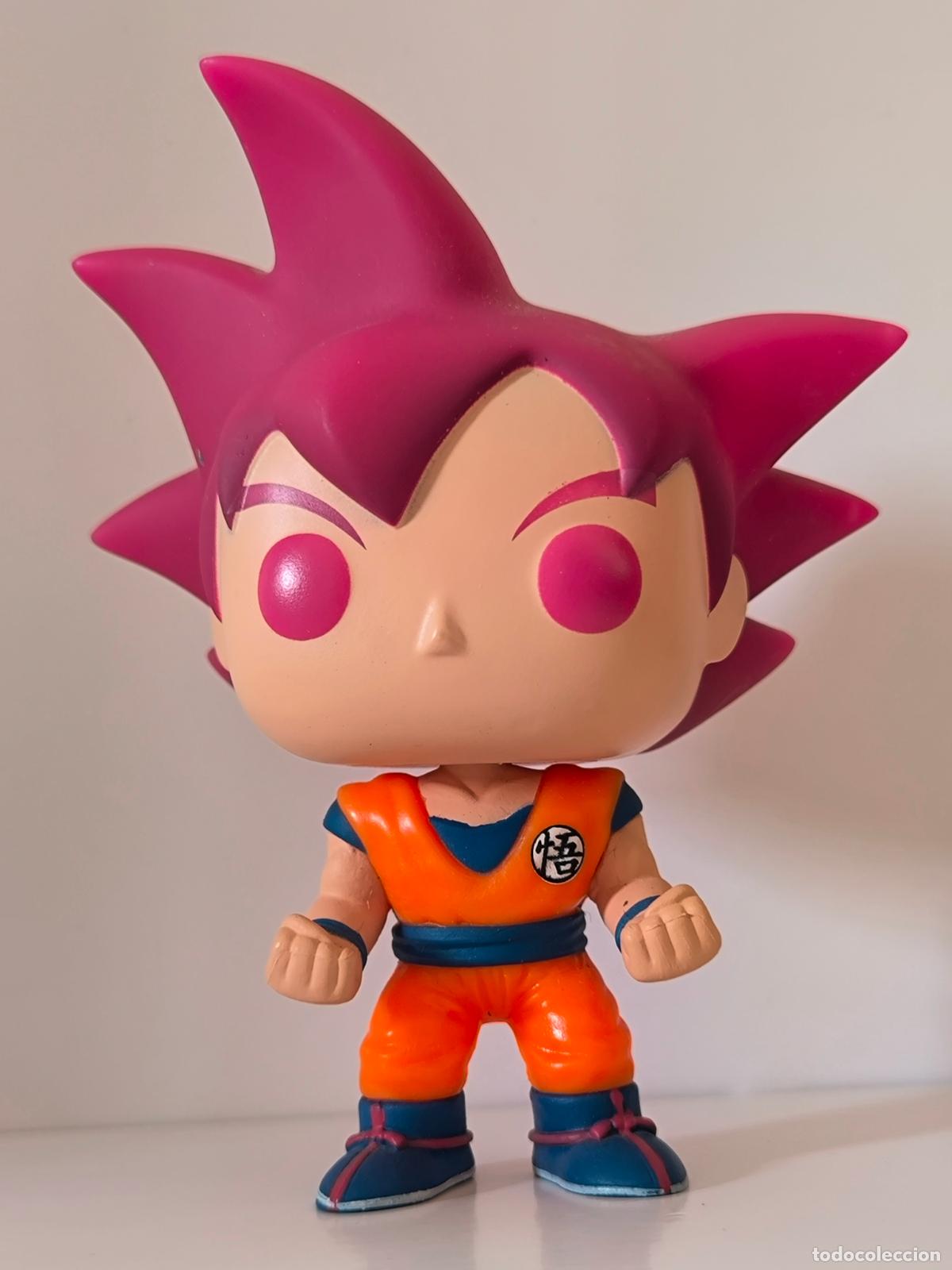 Funko Pop: FIGURA GOKU SUPER SAIYAN GOD / RED - DRAGON BALL SUPER - FUNKO POP N&ordm; 24 - SIN CAJA (344)