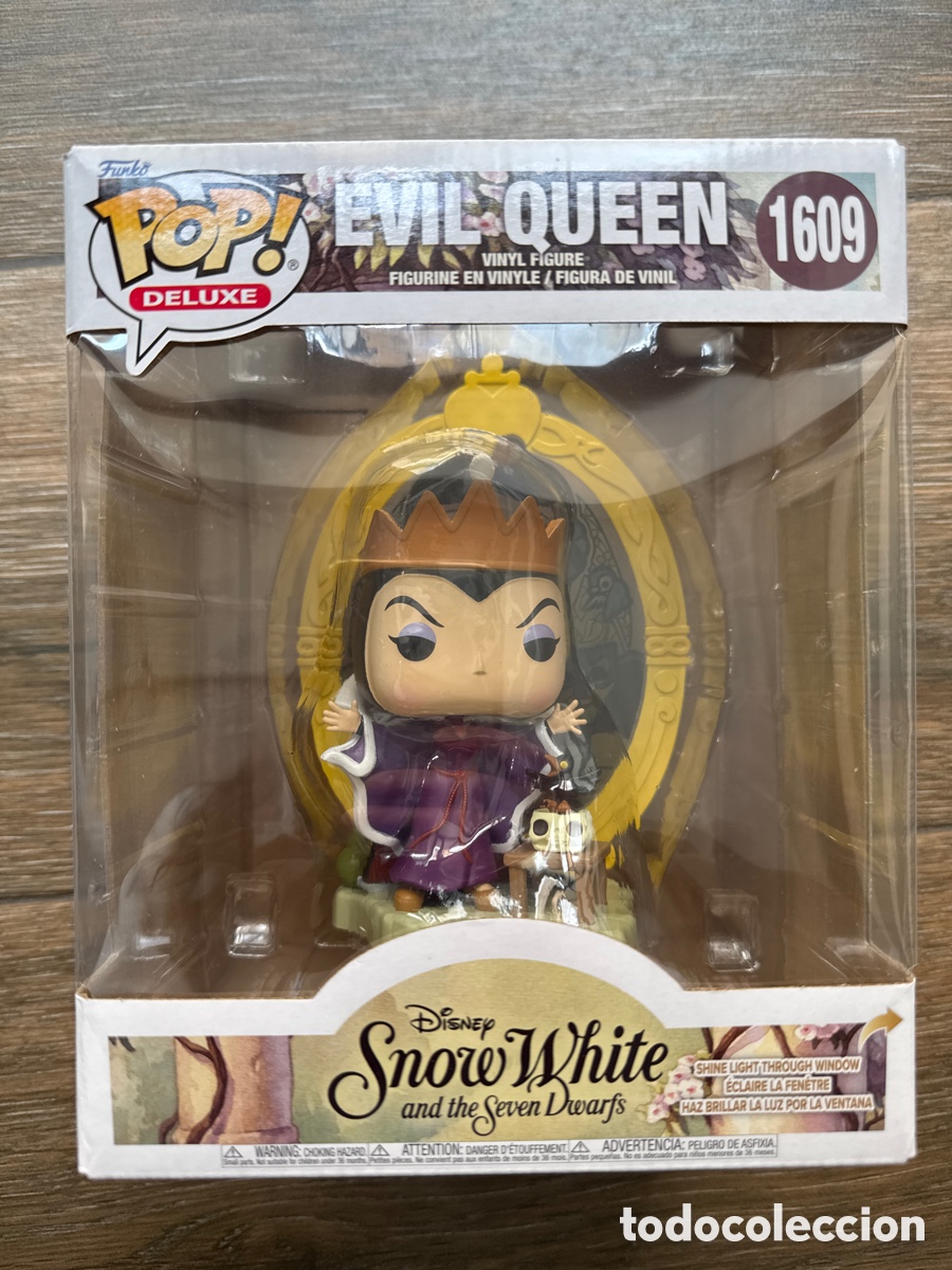 Funko Pop: Figura Reina Malvada Blancanieves con Espejo M&aacute;gico Deluxe Disney Pop Funko 1609