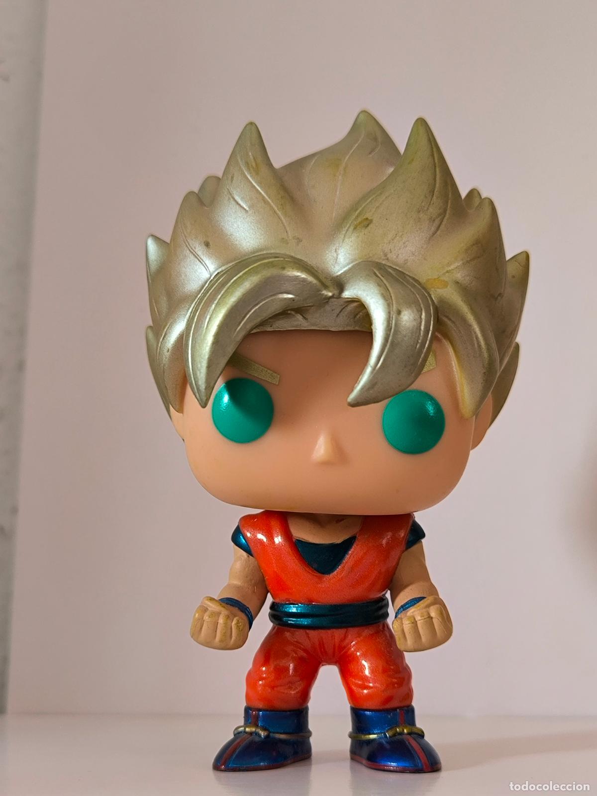 Funko Pop: FIGURA SUPER SAIYAN GOKU - DRAGON BALL Z - FUNKO POP N&ordm; 14 - LOOT CRATE EXCLUSIVE - SIN CAJA (086)