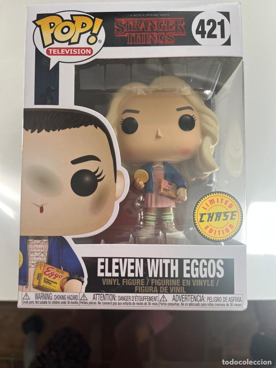 Funko Pop: Funko Pops CHASE Edici&oacute;n Limitada. ELEVEN WITH EGGOS - ONCE - 421 - CAJA PROTECTORA.