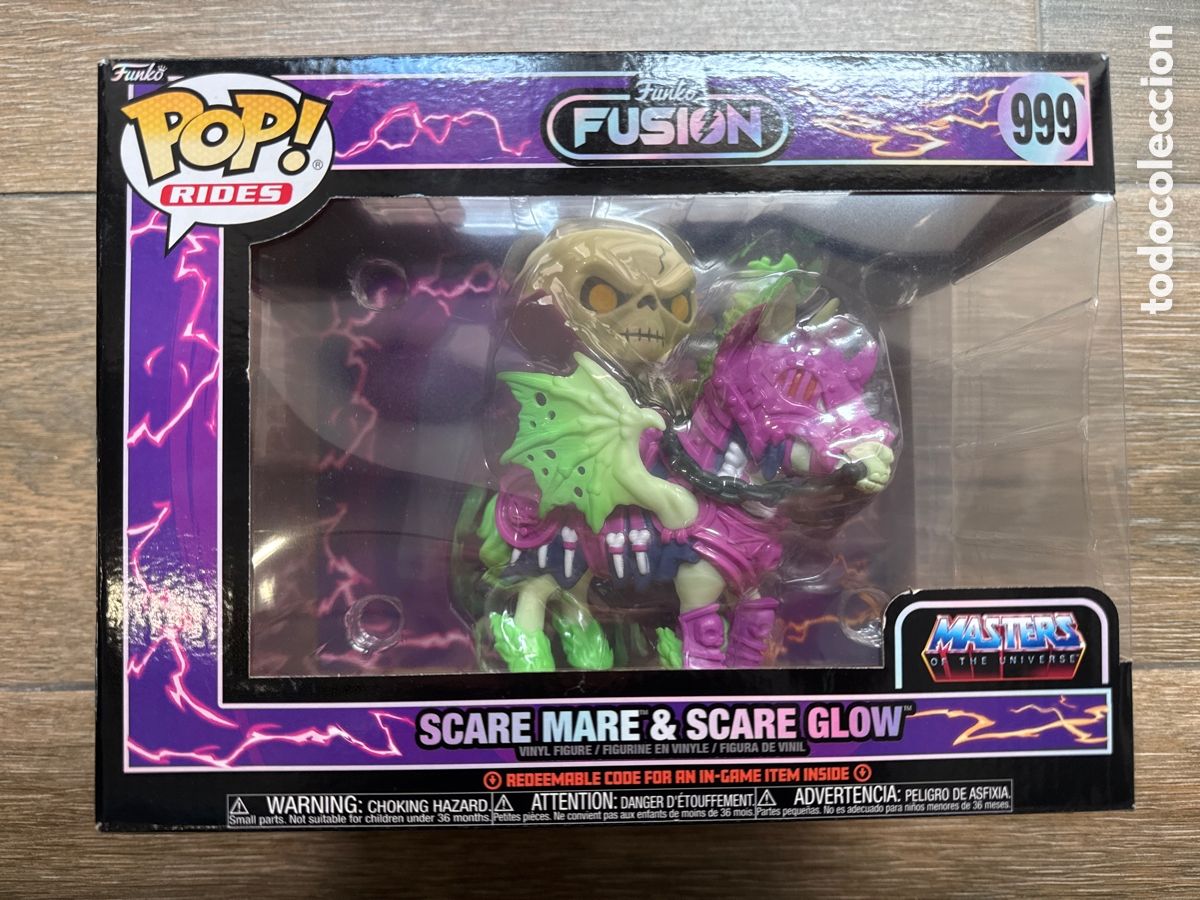 Funko Pop: Figura Scare Glow con Scare Mare Masters del Universo Rides POP Funko 999