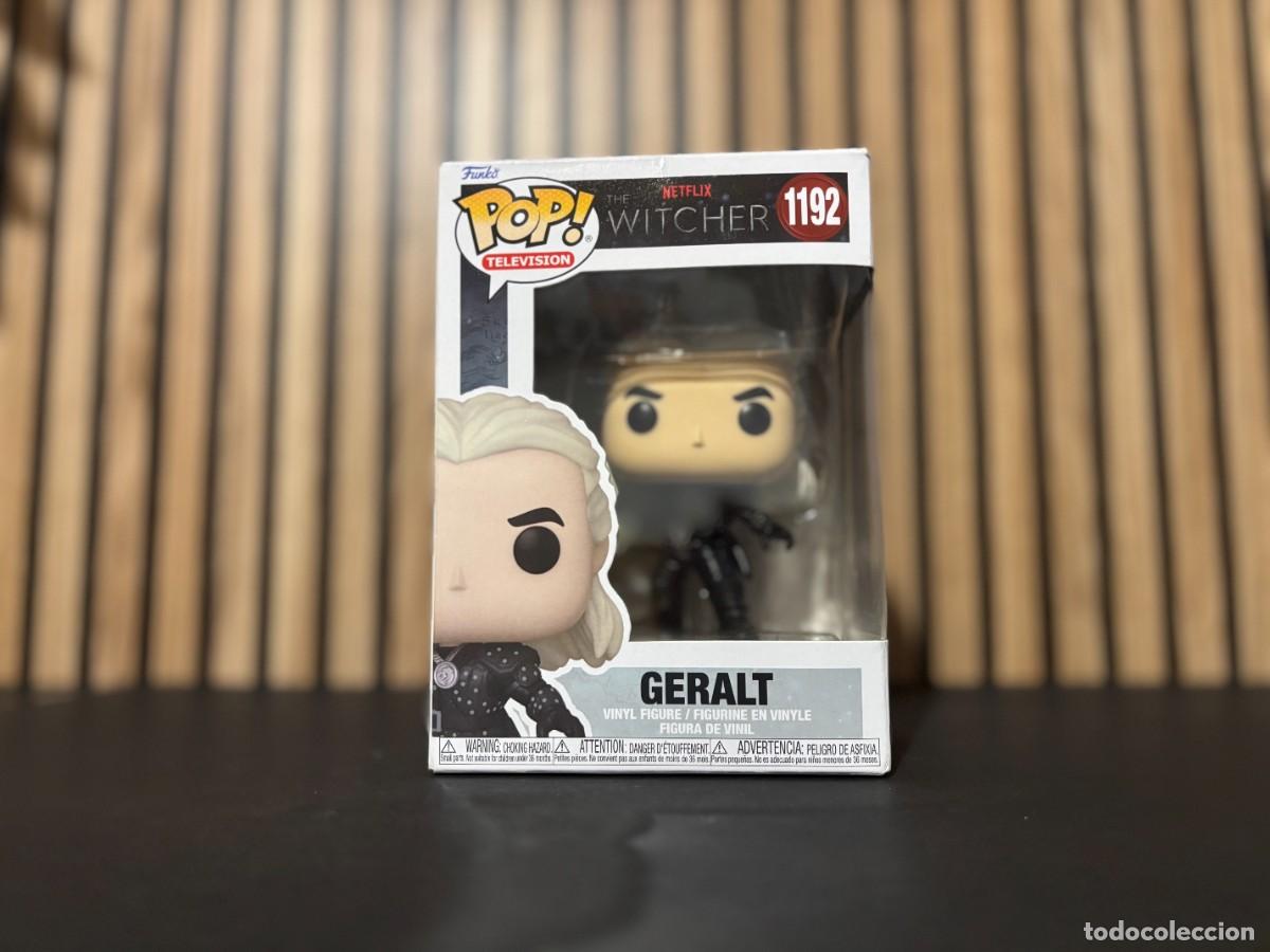 Funko Pop: FUNKO POP THE WITCHER GERALT N&ordm;1192 NETFLIX ORIGINAL CON CAJA