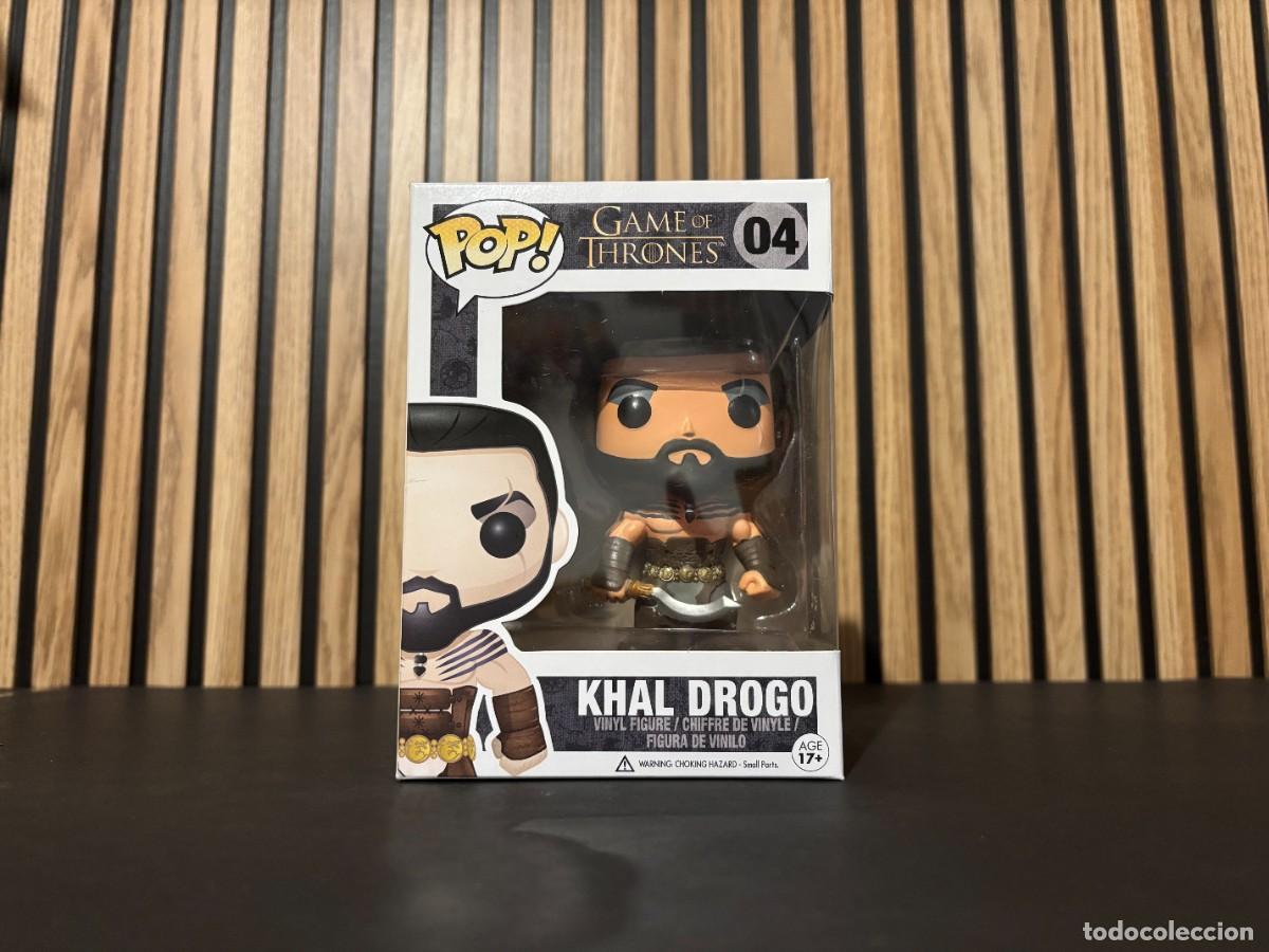 Funko Pop: Funko Pop Khal Drogo N&ordm;04 Juego De Tronos Original Con Caja