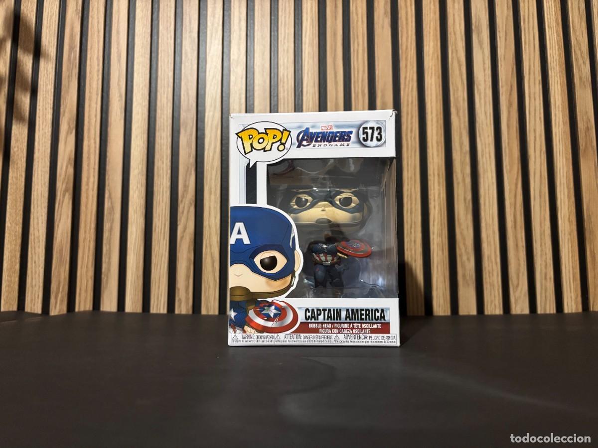 Funko Pop: Funko Pop Marvel Captain America Avengers Endgame N&ordm;573