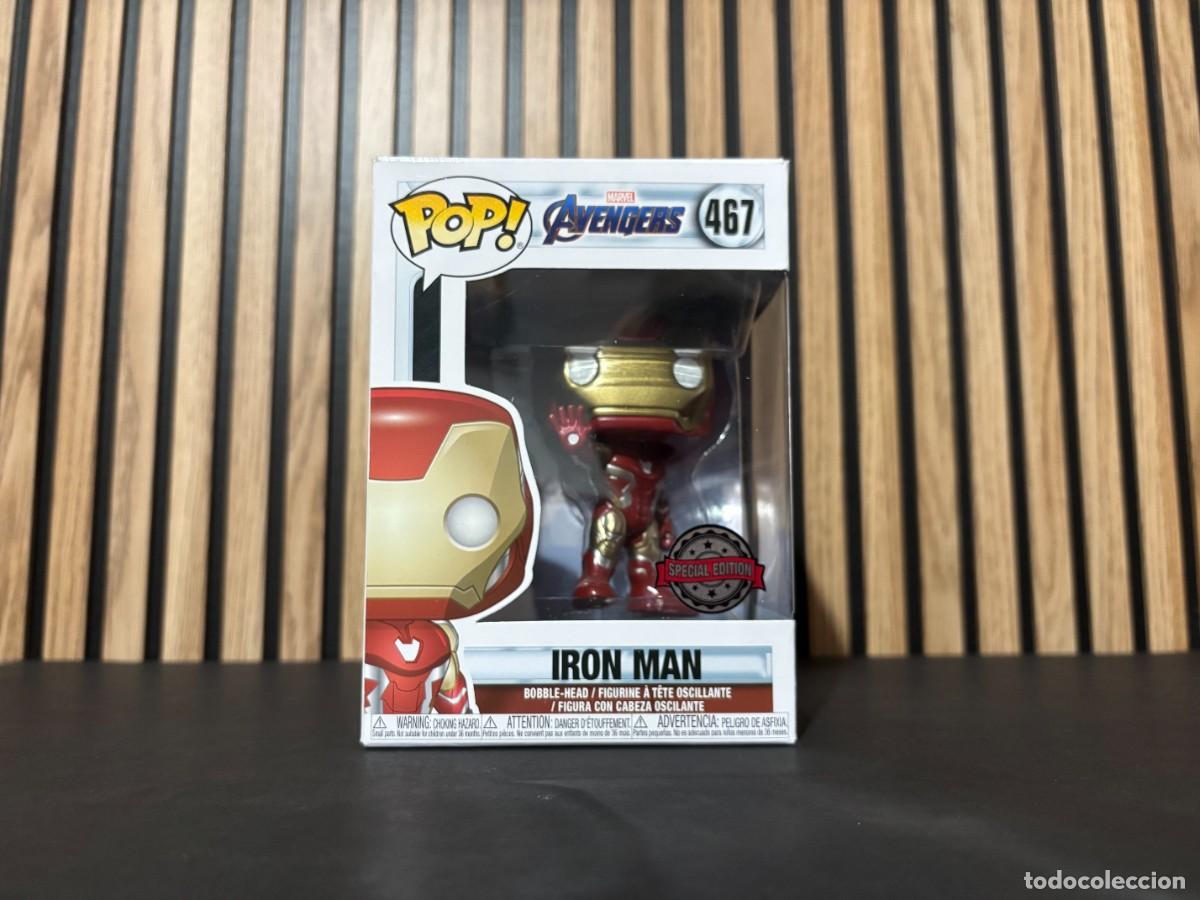 Funko Pop: Funko Pop Marvel Iron Man Special Edition Avengers N&ordm;467
