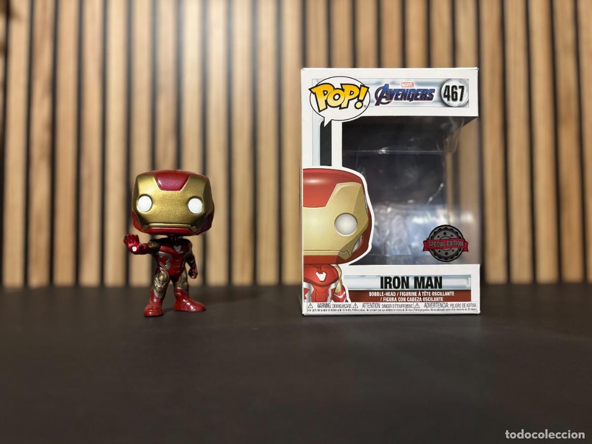 Funko Pop: Funko Pop Marvel Iron Man Special Edition Avengers N&ordm;467 - Foto 3