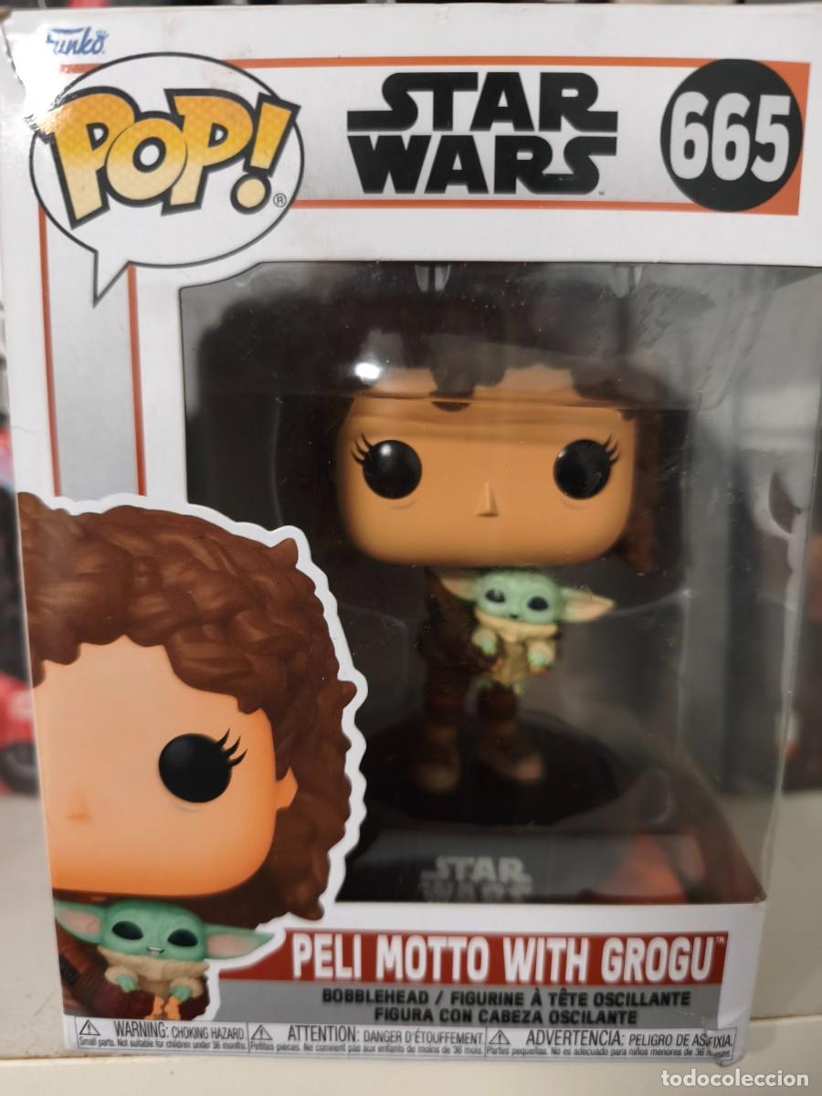 Funko Pop: Funko Pop Star Wars peli motto with grogu Ref-665 estado nuevo