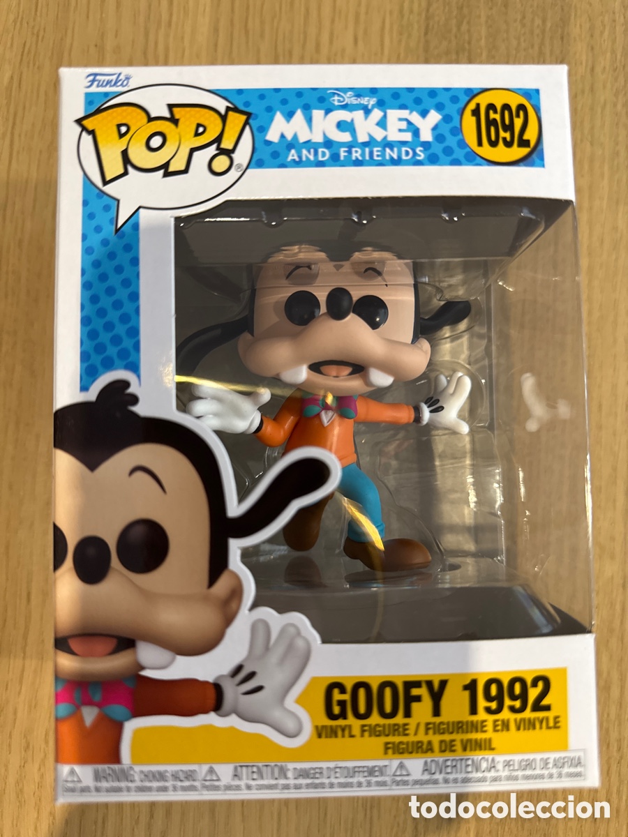 Funko Pop: Figura Goofy 1992 Mickey And Friends Disney POP Funko 1692