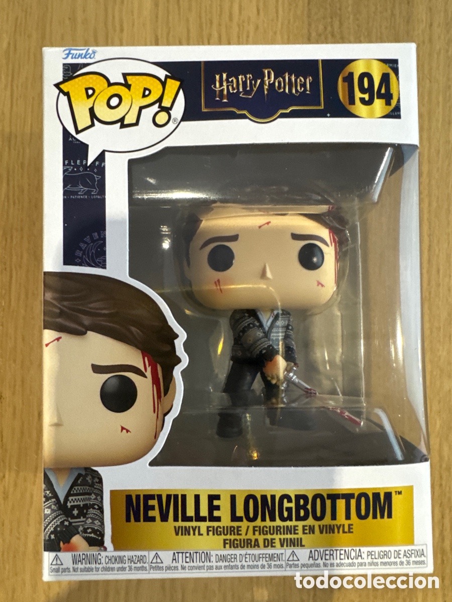 Funko Pop: Figura Neville Longbottom with Sword of Gryffindor Harry Potter POP Funko 194