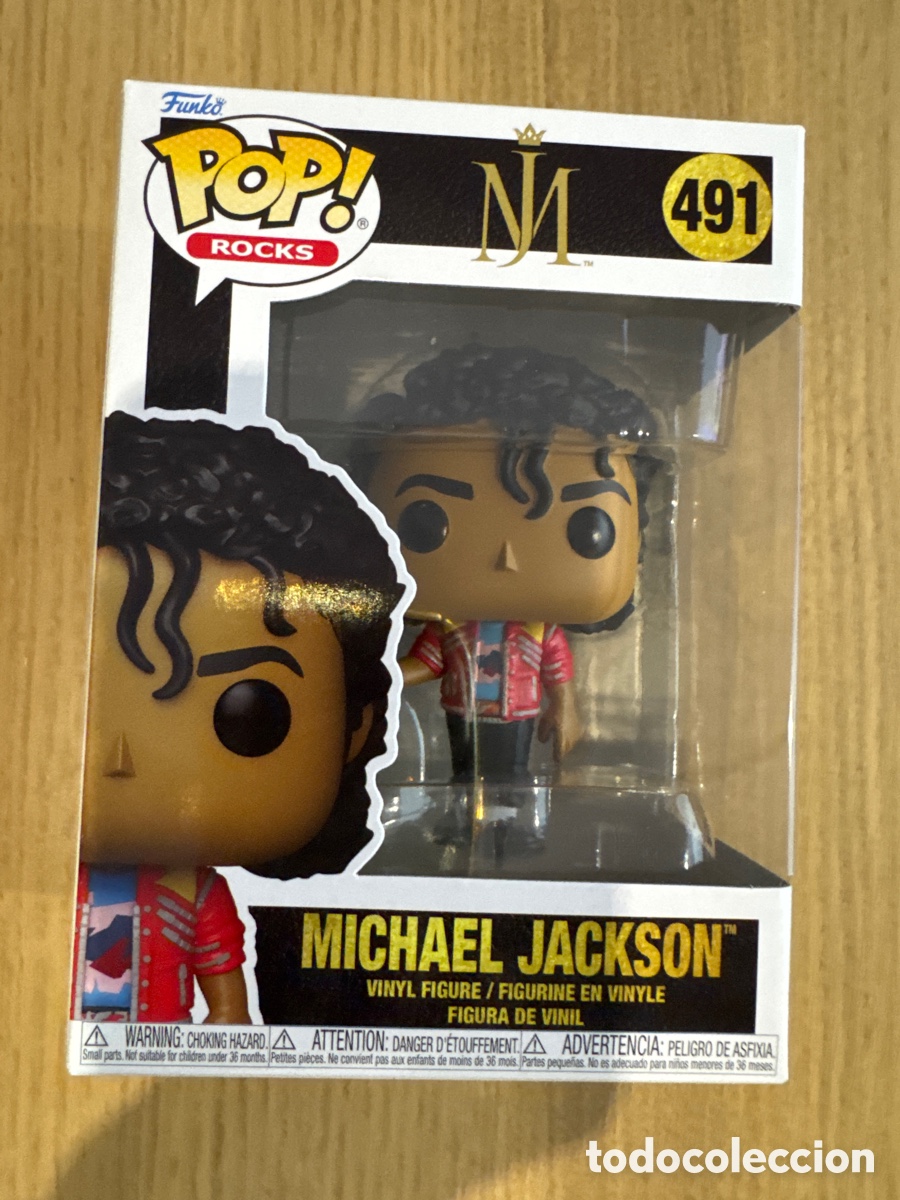 Funko Pop: Figura Michael Jackson Beat It Rocks POP Funko 491