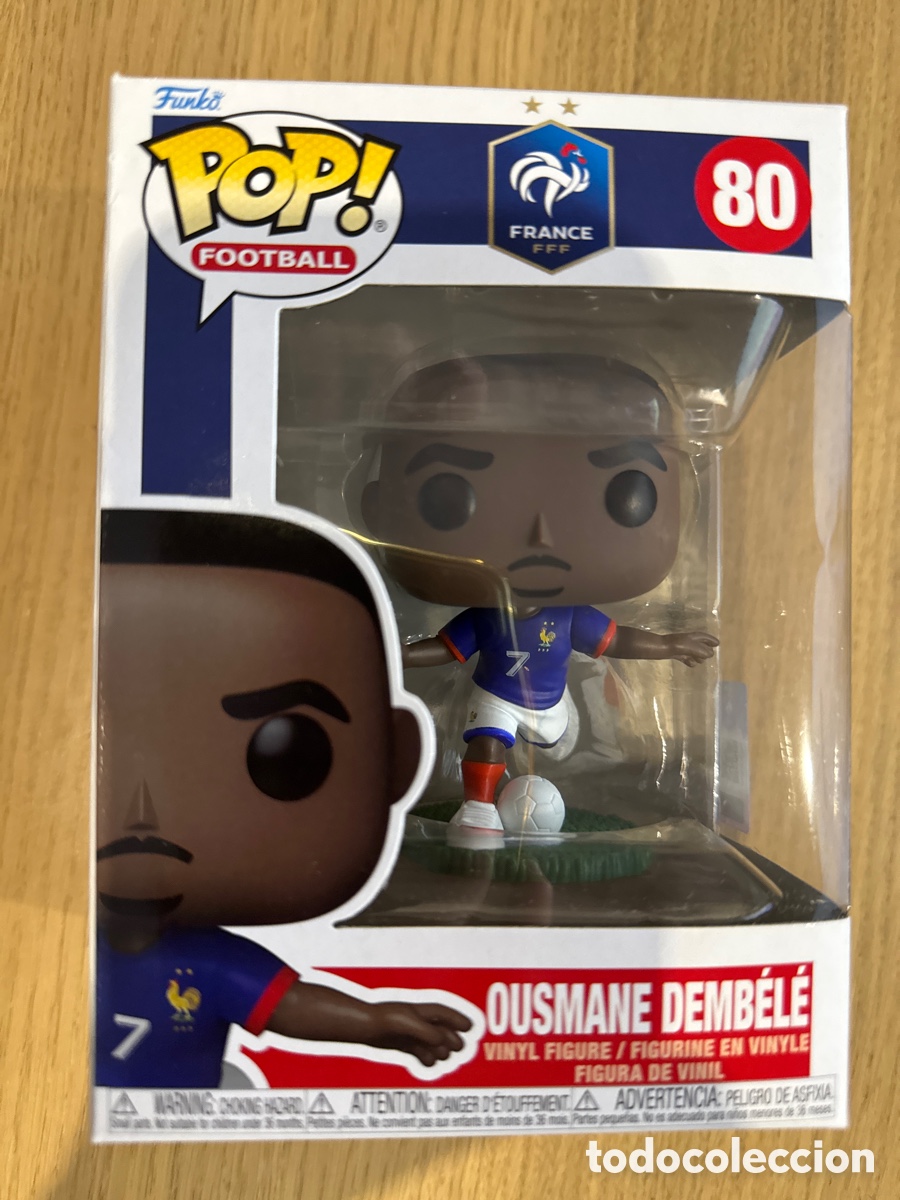 Funko Pop: Figura Ousmane Demb&eacute;l&eacute; Francia Football POP Funko 80