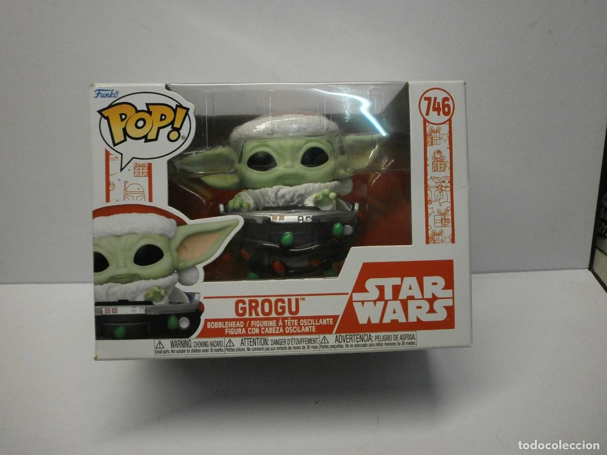 Funko Pop: funko pop 746 star wars grogu buen estado en caja