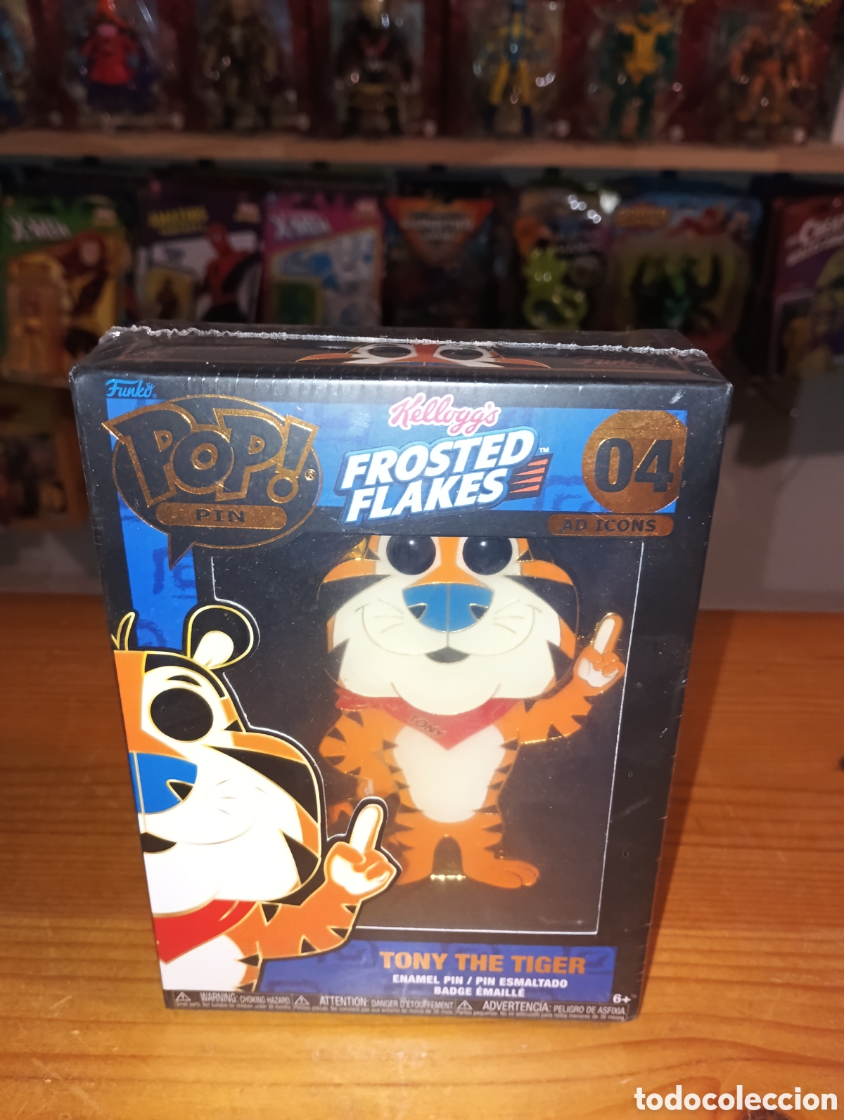 Funko Pop: Precintado Pin de Tony el Tigre de Kellogg's