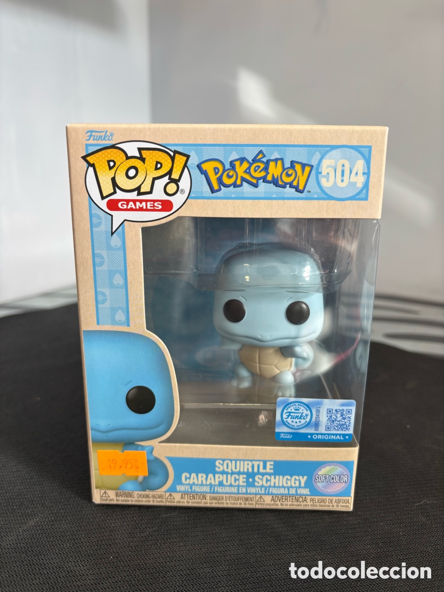 Funko Pop: OFERTA Funko Pop! Pok&eacute;mon Squirtle 504 Soft Color