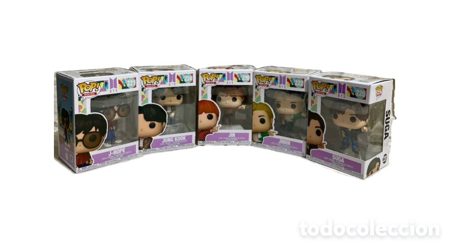 Funko Pop: BTS, lote de 5 Funko pops originales. G1. En sus cajas.