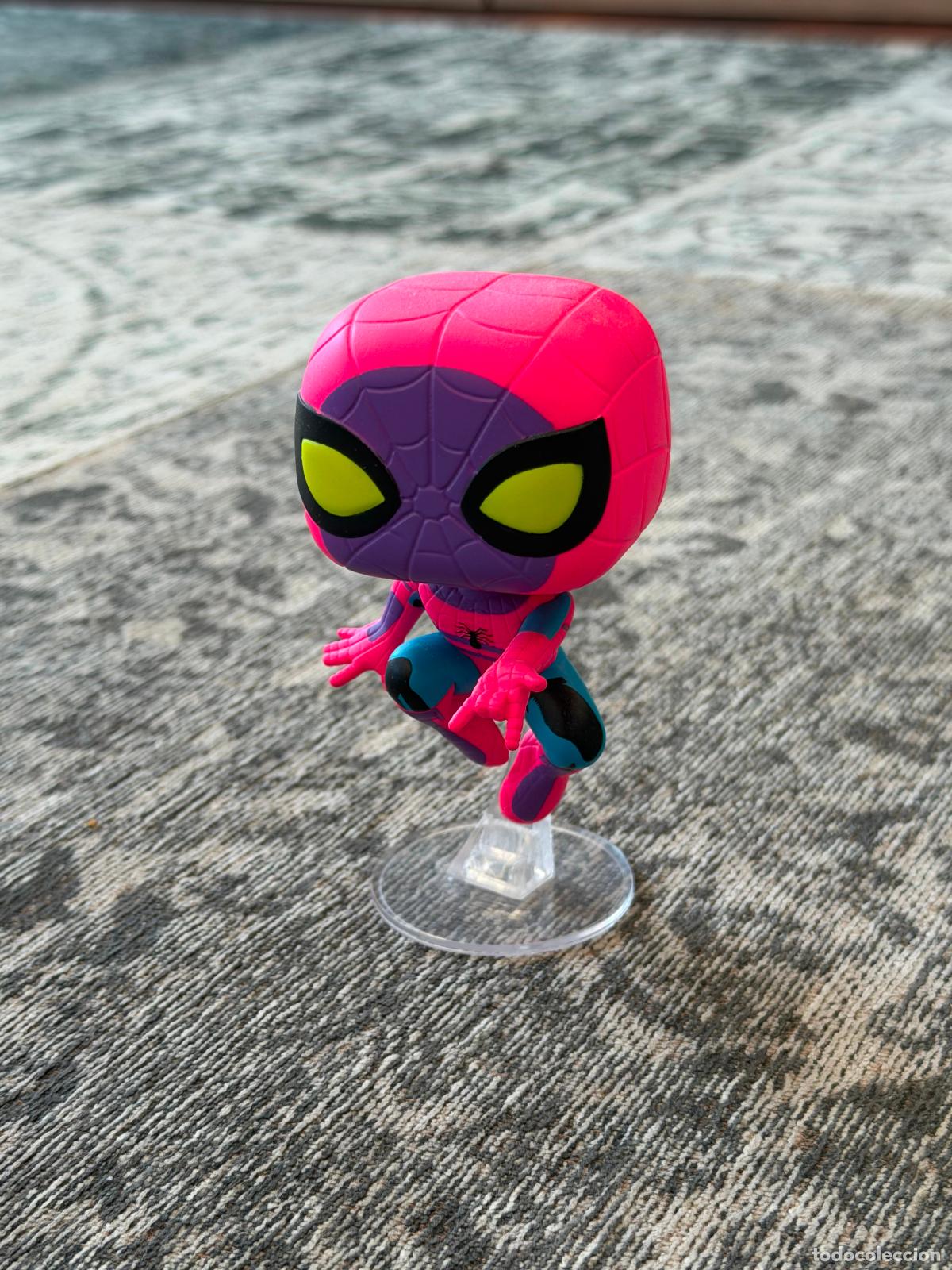 Funko Pop: FUNKO POP! BLACK LIGHT SPIDER-MAN 652 SPECIAL EDITION - Foto 3