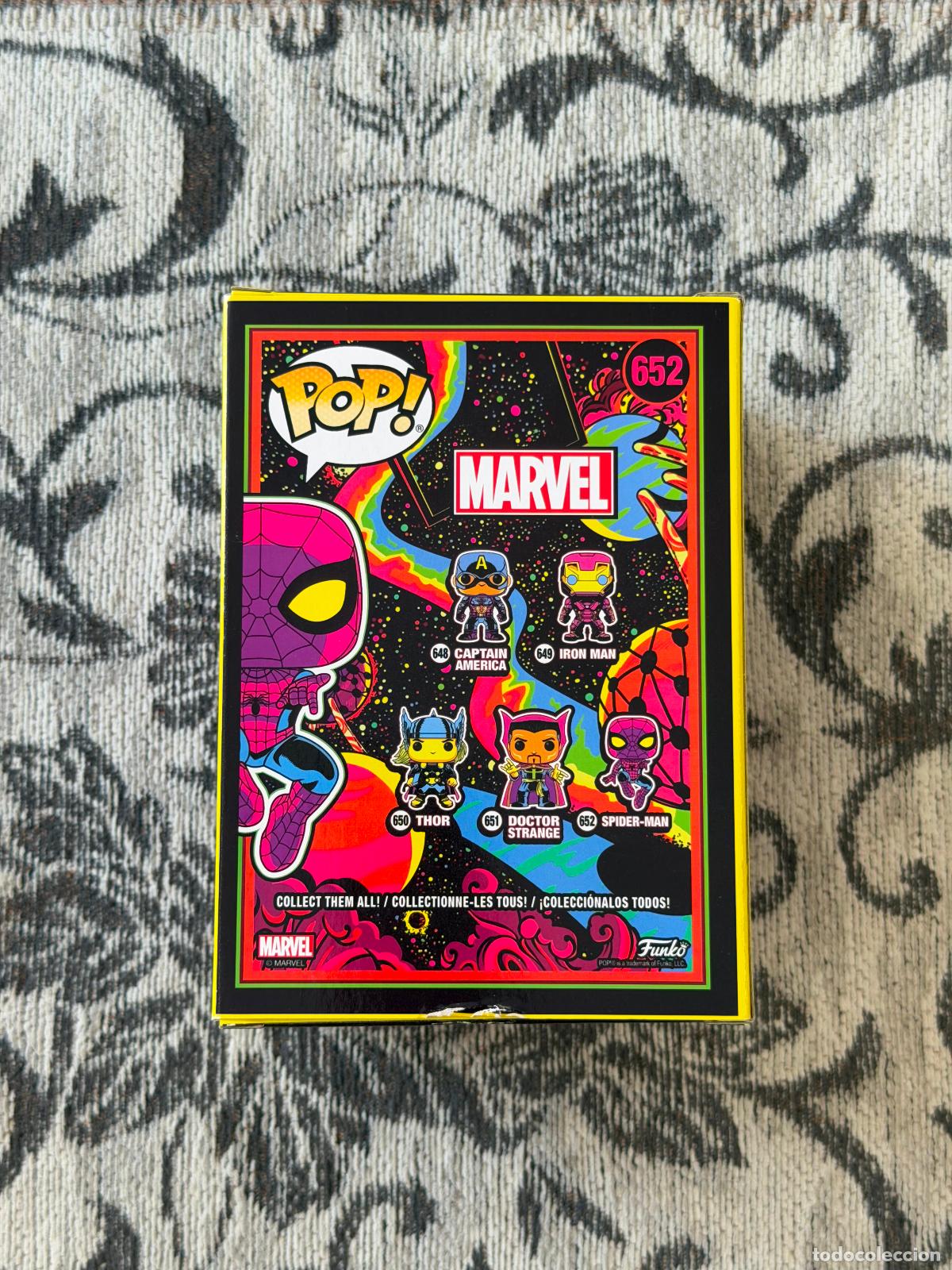 Funko Pop: FUNKO POP! BLACK LIGHT SPIDER-MAN 652 SPECIAL EDITION - Foto 7