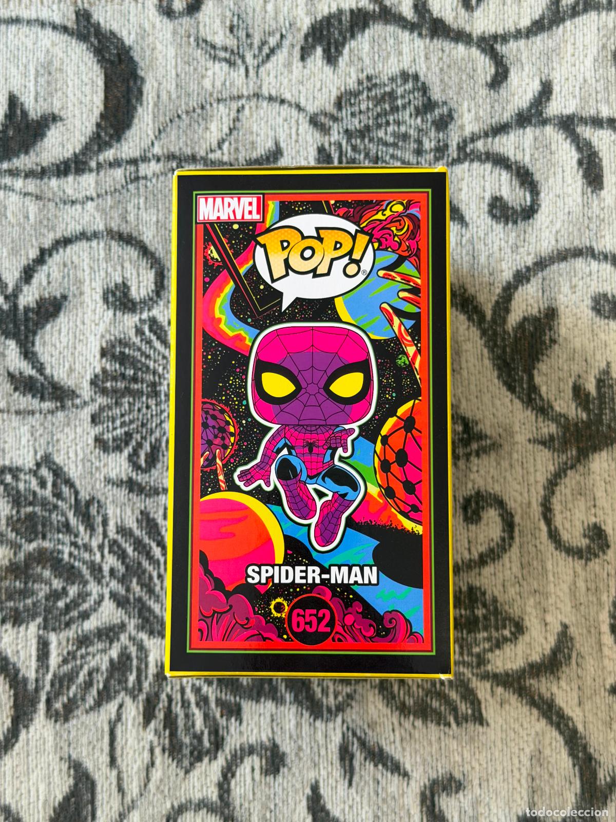 Funko Pop: FUNKO POP! BLACK LIGHT SPIDER-MAN 652 SPECIAL EDITION - Foto 8