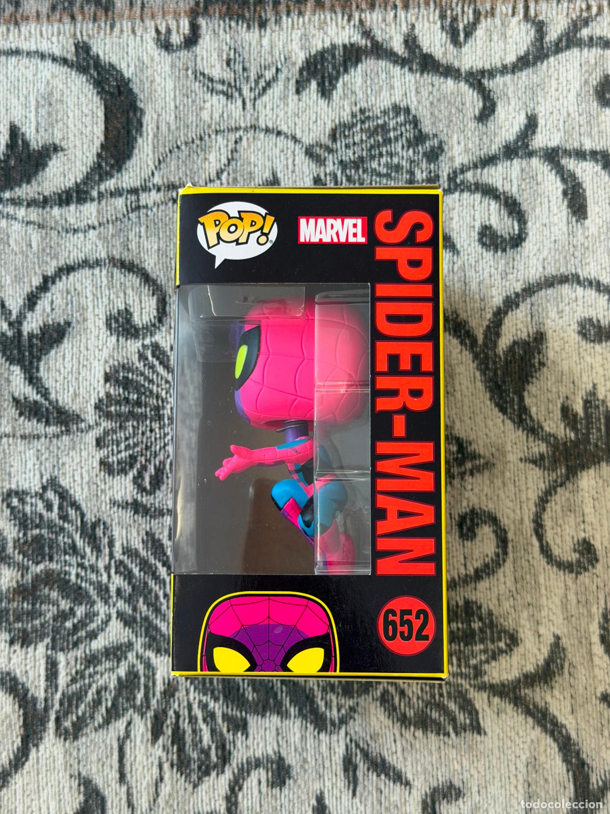 Funko Pop: FUNKO POP! BLACK LIGHT SPIDER-MAN 652 SPECIAL EDITION - Foto 9