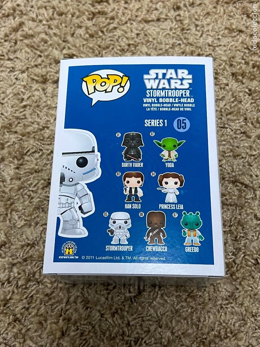 Funko Pop: FUNKO POP! STORMTROOPER STAR WARS 05 VINYL BOBBLE-HEAD - Foto 2