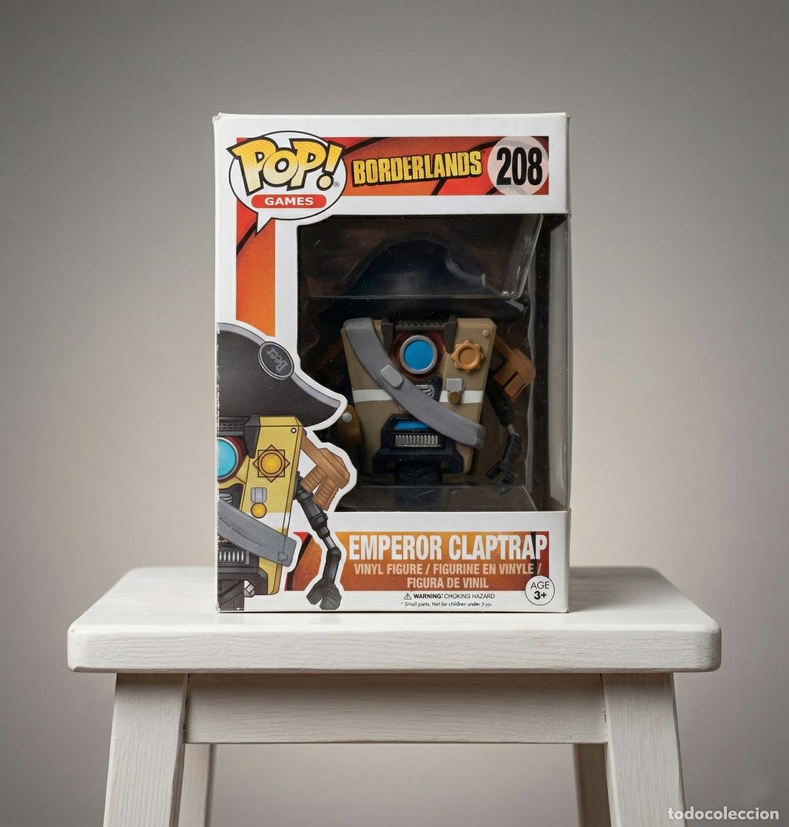 Funko Pop: Figura Funko POP! Games &ndash; Emperor Claptrap (Borderlands) &ndash; Funko 2017 #208