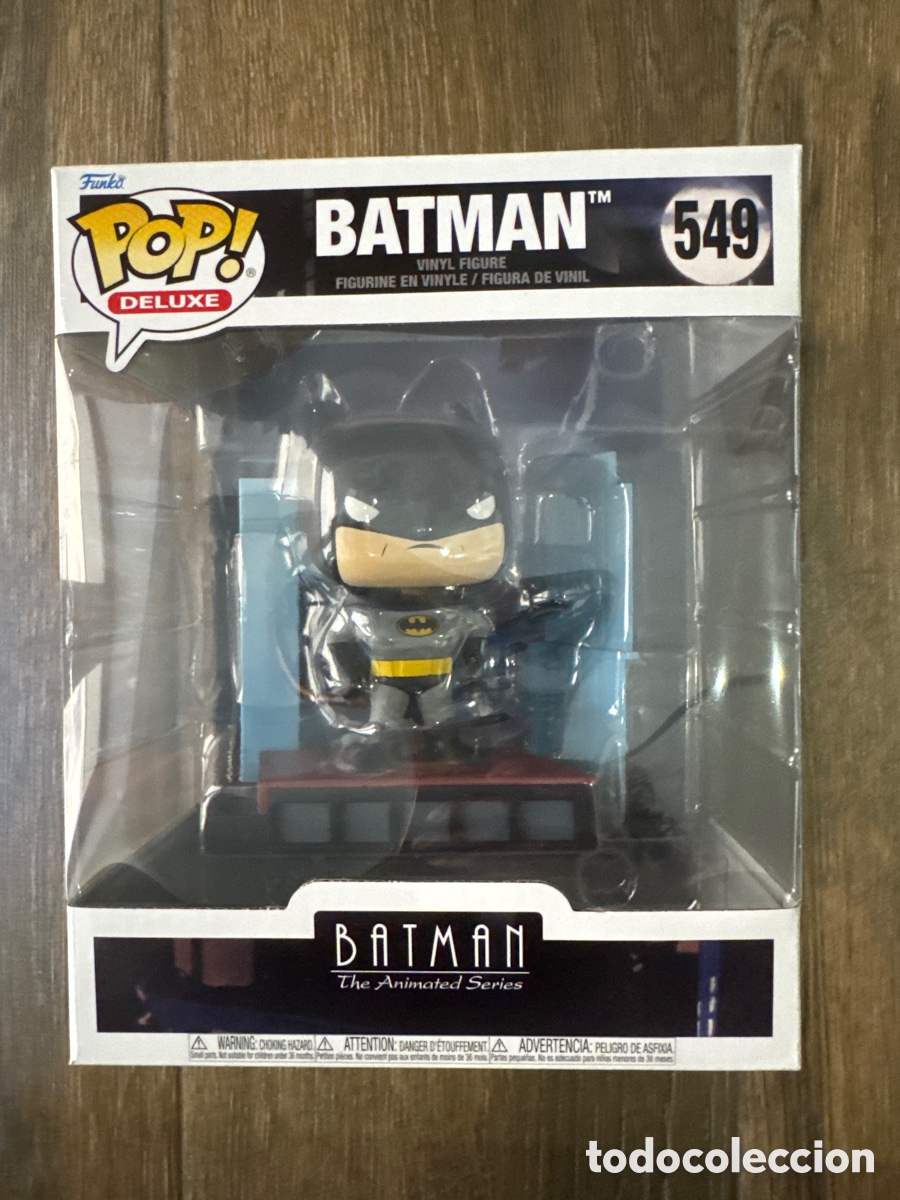 Funko Pop: Figura Batman En El Tejado Batman The Animated Series Deluxe POP Funko 549