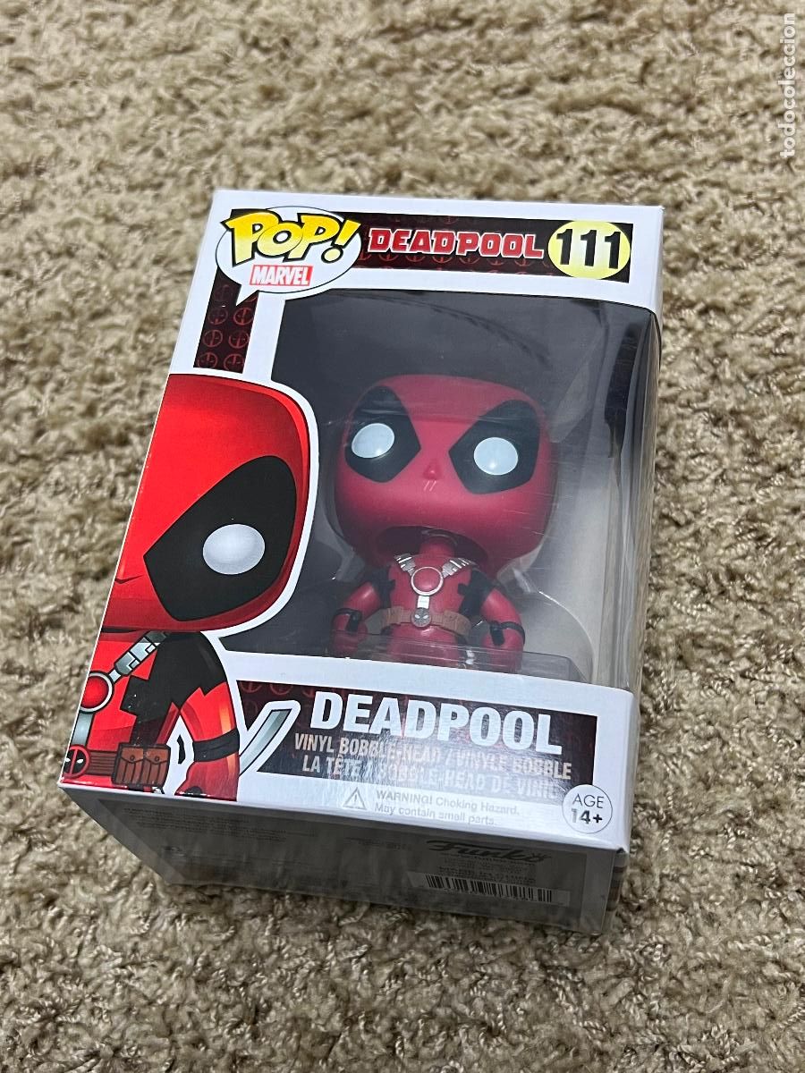Funko Pop: FUNKO POP! DEADPOOL 111 MARVEL VINYL BOBBLE-HEAD - Foto 1