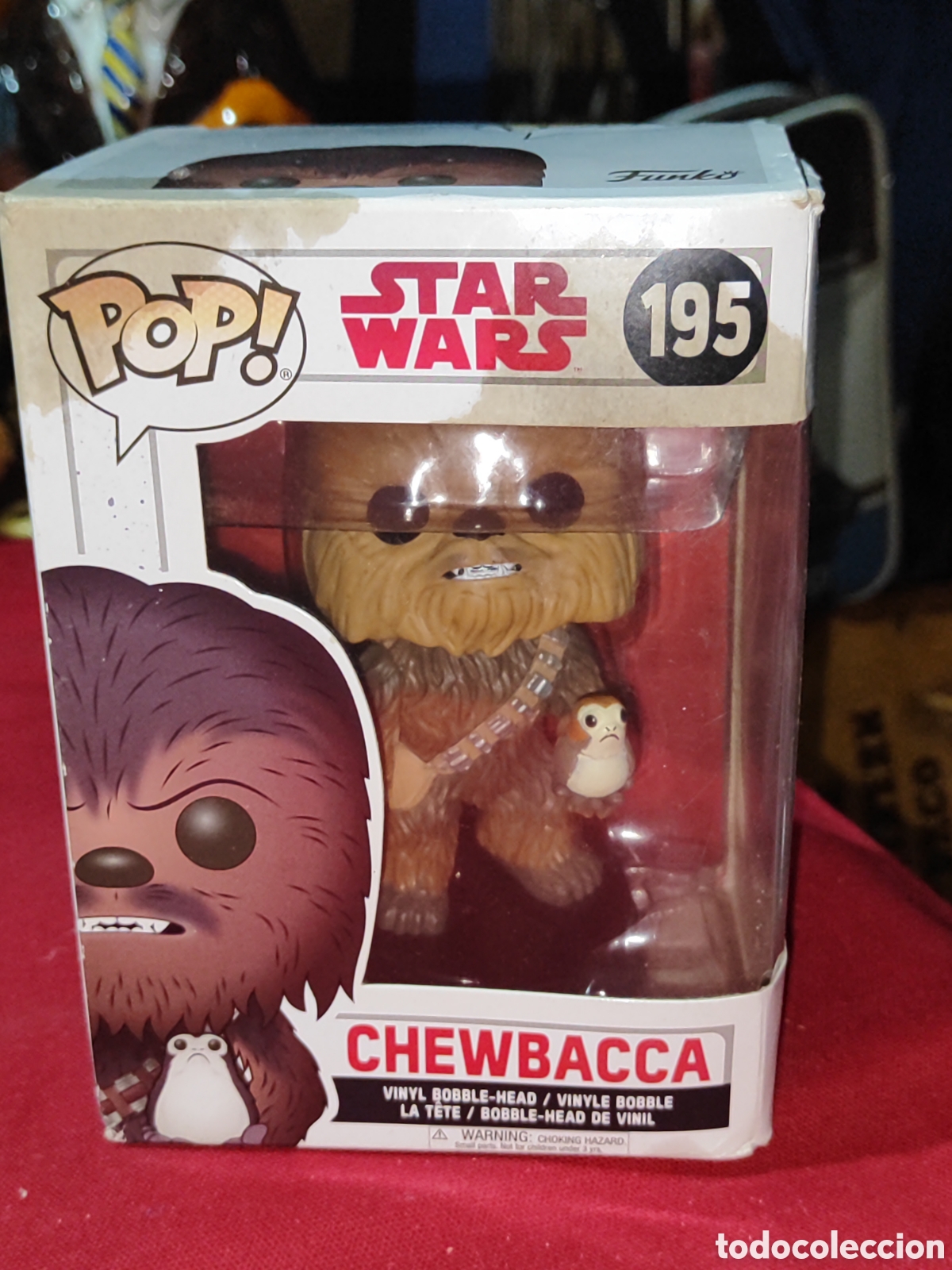 Funko Pop: Funko Pop Chewbacca Star Wars 195 usado - Foto 1